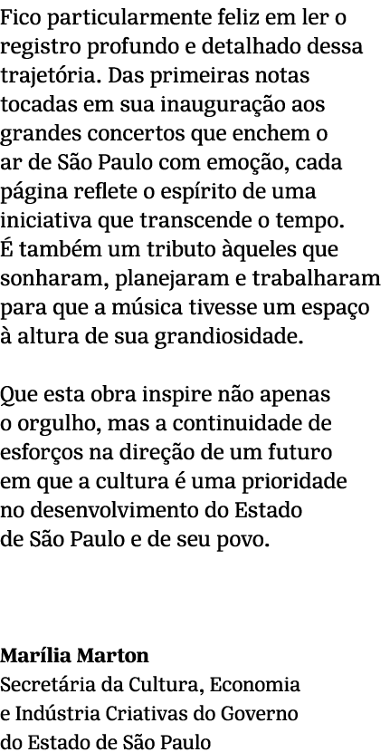 Fico particularmente feliz em ler o registro profundo e detalhado dessa trajet ria. Das primeiras notas tocadas em su...
